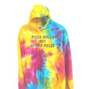 Pizza Rolls Not Gender Roles Hoodie /XL